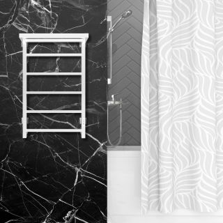 Полотенцесушитель электрический Indigo Forma LEF80-50WMRt с полкой 80x50 см белый матовый